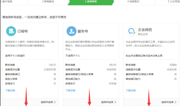 如何创立自己的公众号平台第5步