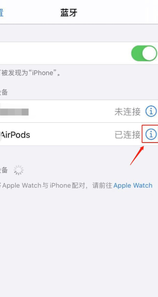 苹果蓝牙名字怎么改第3步