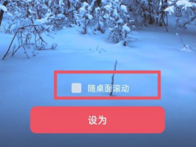 oppo手机怎么设置滚动壁纸第4步