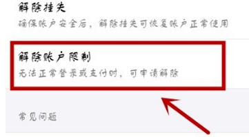 支付宝被限制支付功能怎么办 有会解的吗第2步