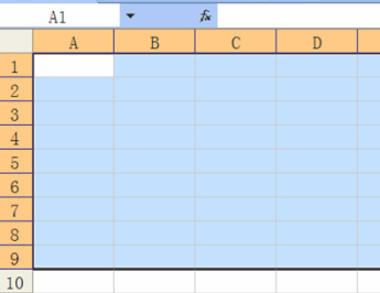 如何设置列宽行高第2步