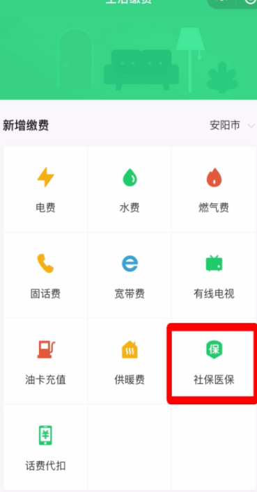 四川新农合怎么在手机上交费第5步