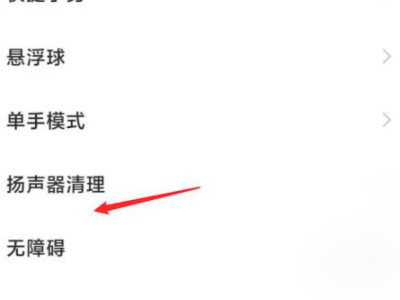 小米无障碍权限功能怎么开启第2步