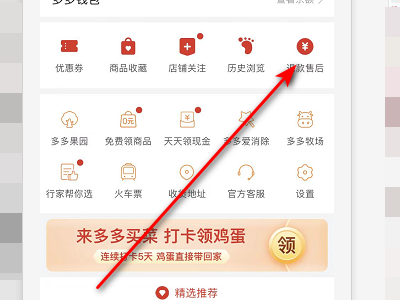 拼多多的退货单号在哪里查找?第2步