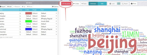 词云图怎么做第3步