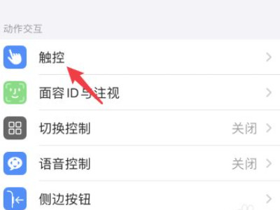 苹果12悬浮球怎么设置第1步