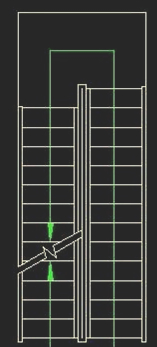cad楼梯剖面图画法步骤第4步