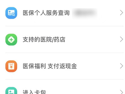 微信上交医保怎么查已交成功第4步