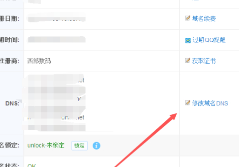 域名访问网站怎么进入第5步