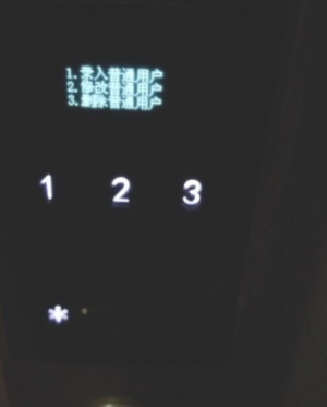 密码锁如何录入指纹第4步