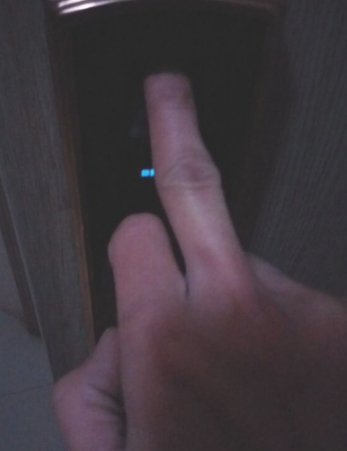 密码锁如何录入指纹第6步