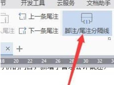 wps脚注怎么设置第4步