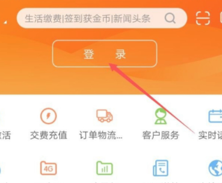 10010怎么查询流量余额第2步