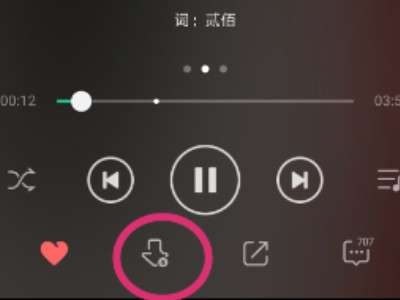 如何在手机上下载歌曲到mp3上第4步