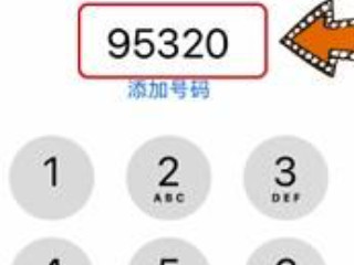 95320怎么转人工服务第2步