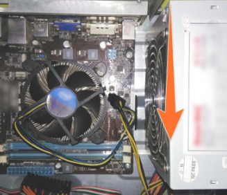 电脑电源怎么安装第2步