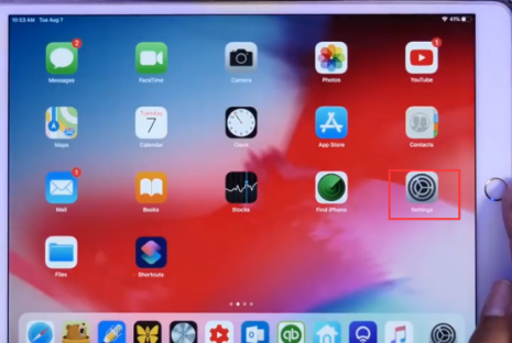 ipad2020电池健康度怎么看第1步