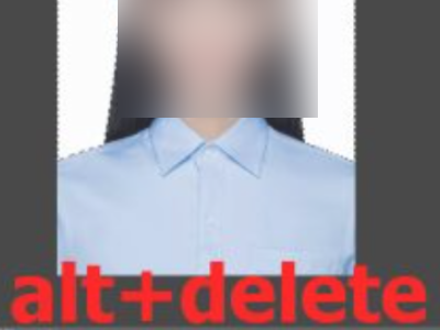 证件照白底换蓝底第7步