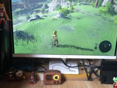 switch连电脑显示器第1步